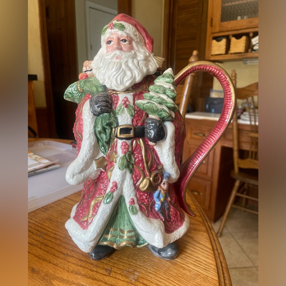 Fitz and Floyd Santa Pitcher